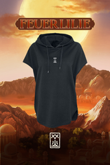 Kapuzen T-Shirt - Liza Grimm - Feuerlilie