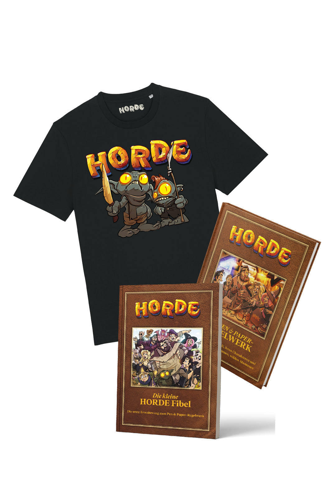 Horde Fibel Bundle Complete - Limitiertes T-Shirt mit Fibel und Regelwerk