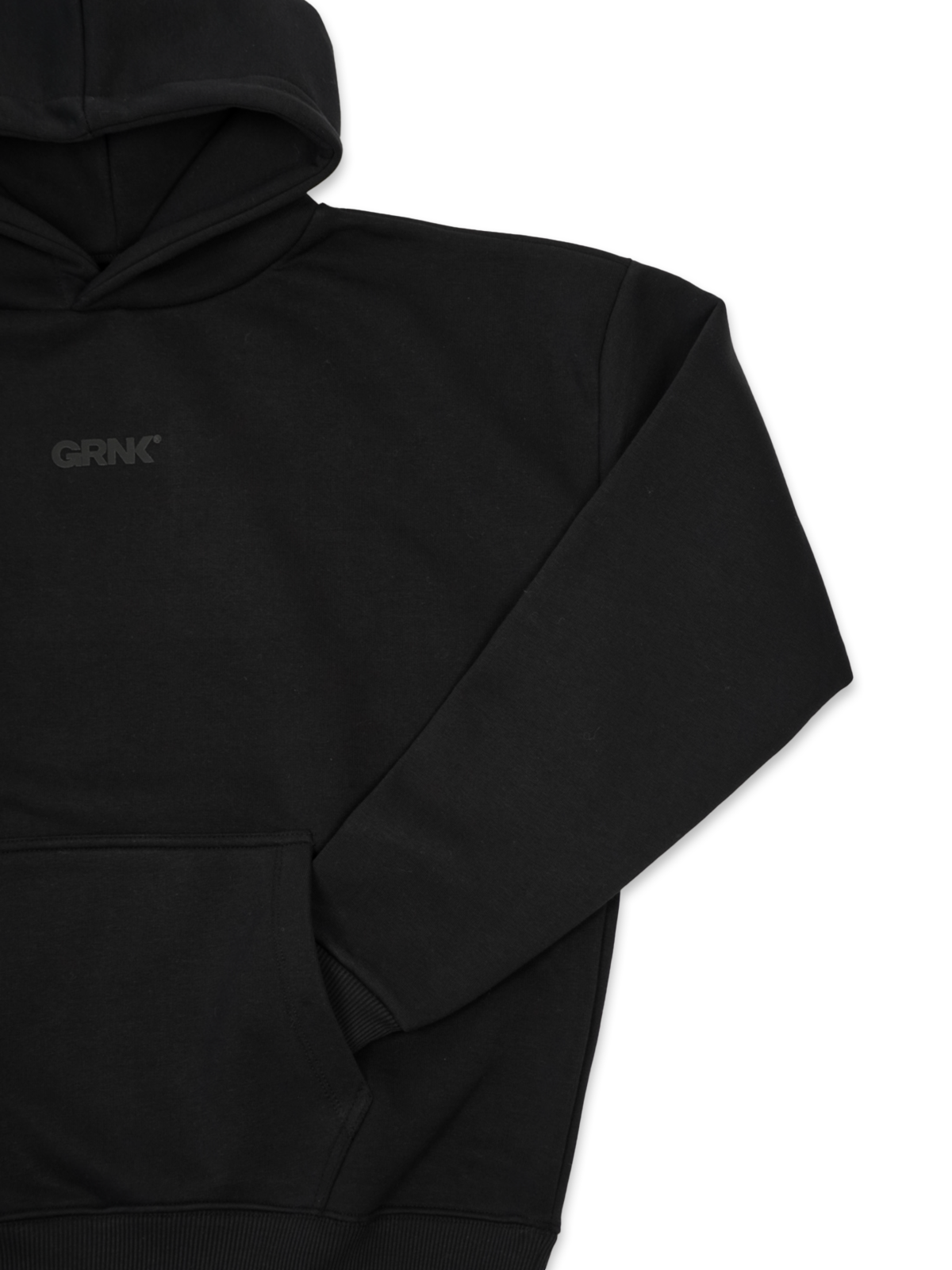 Oversized Hoodie - GRNK Core - All Black