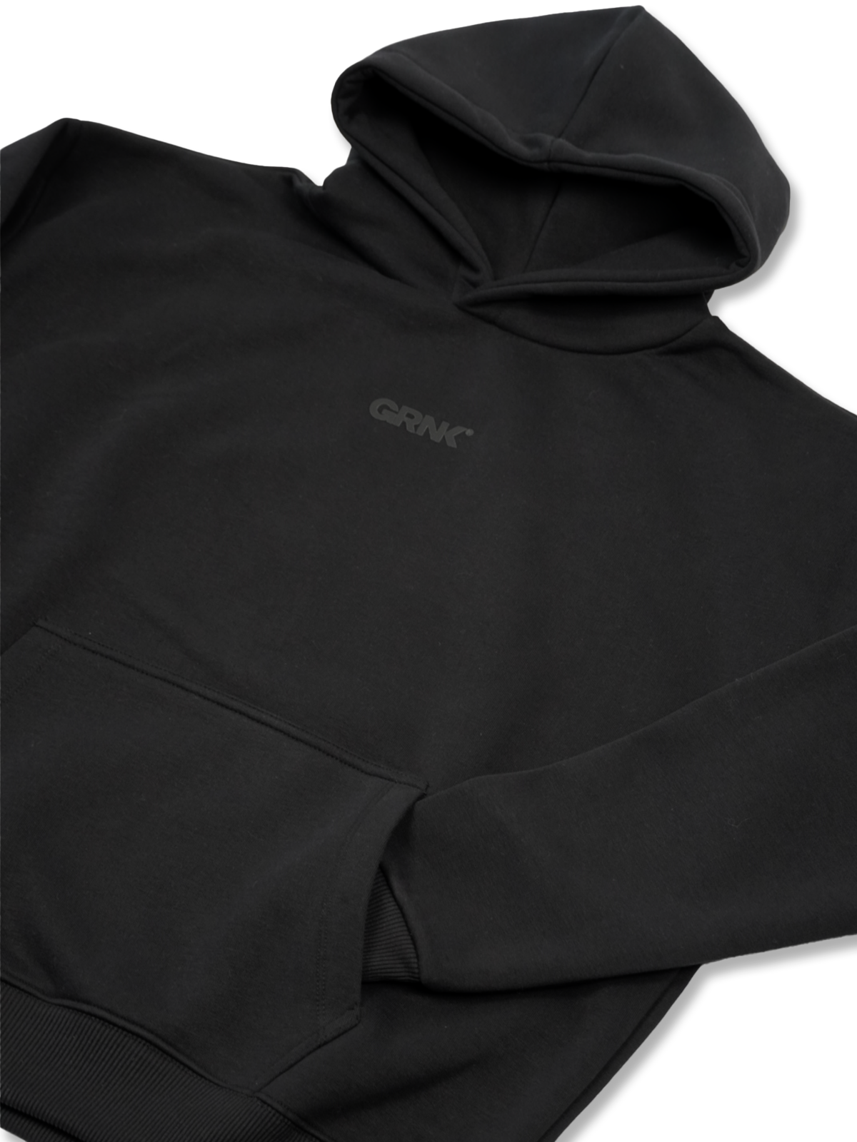 Oversized Hoodie - GRNK Core - All Black