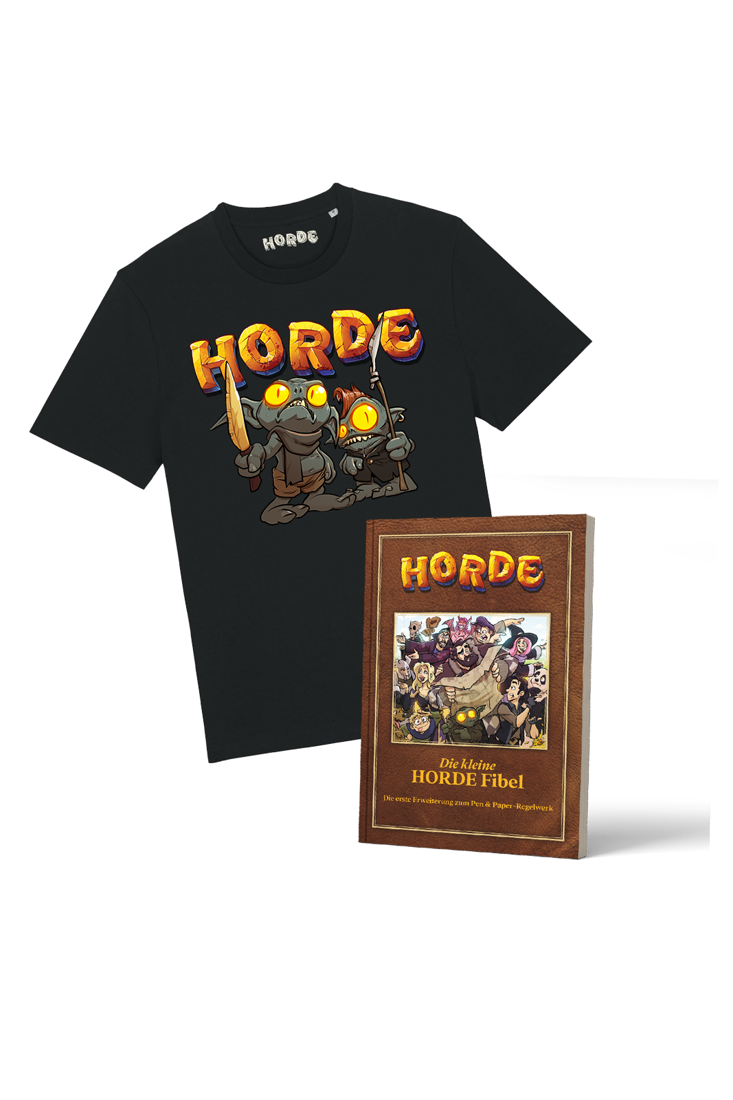 Horde Fibel Bundle Plus - Limitiertes T-Shirt und HORDE Fibel