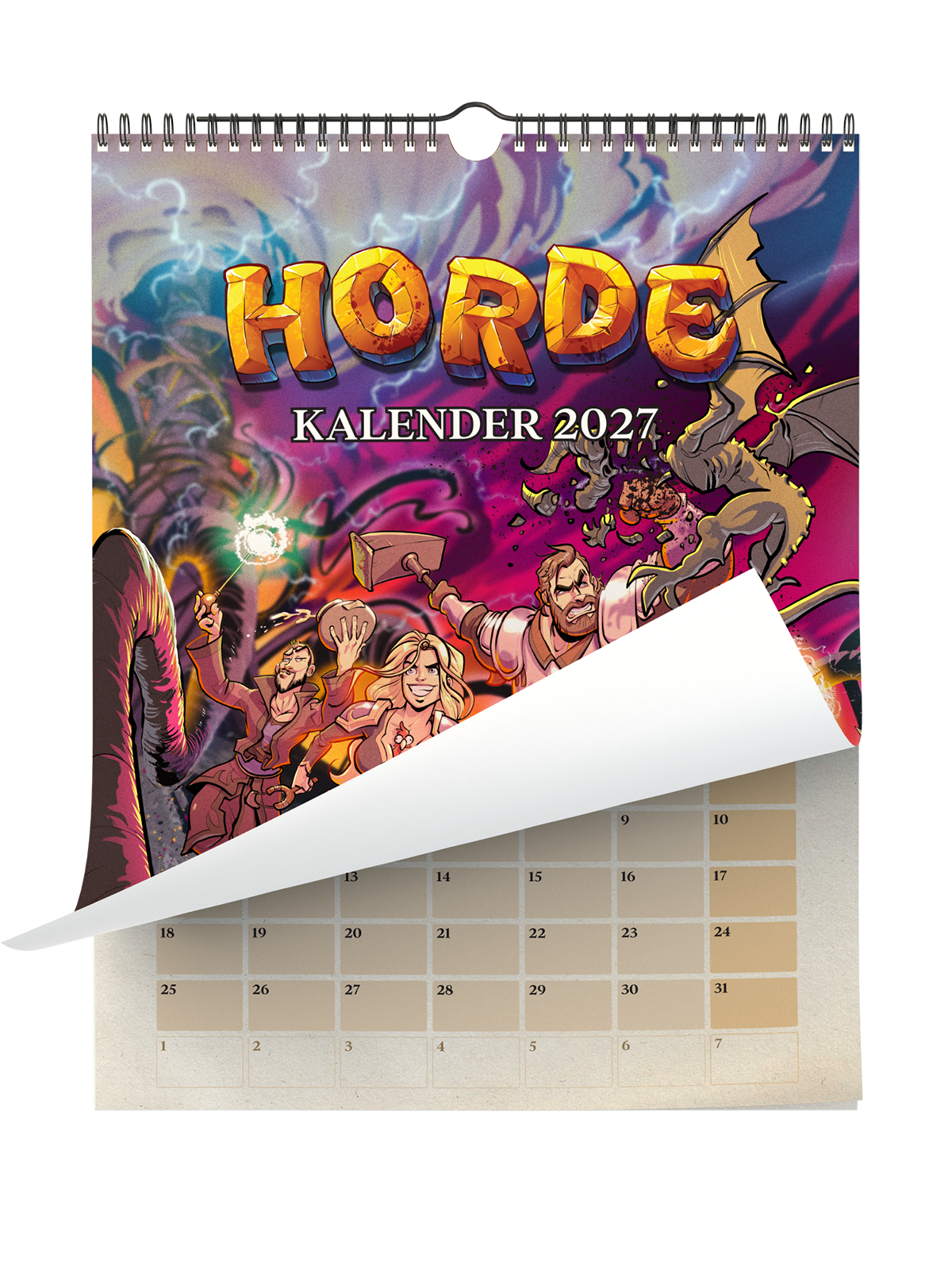 Kalender - HORDE - Die Comic-Chroniken