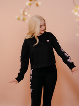 Cropped Sweater - Pandorya - Sakura Collection