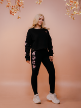 Cropped Sweater - Pandorya - Sakura Collection