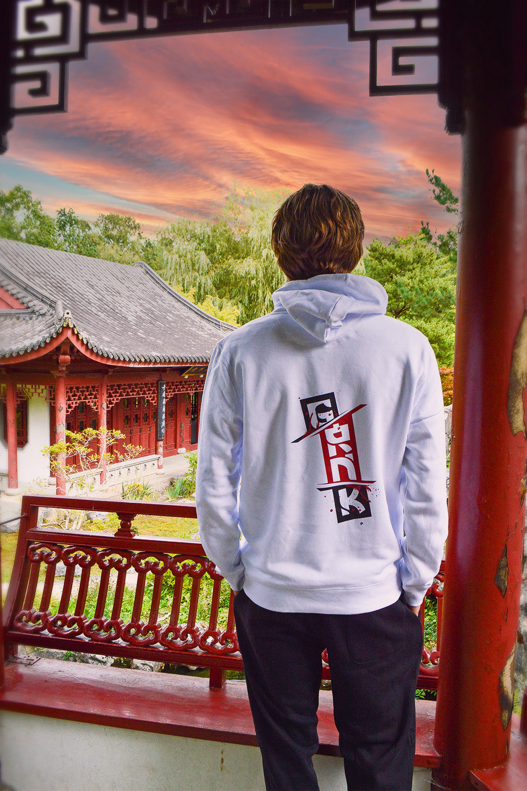 Hoodie Gronkh Collection 3 - Japan Edition Fotoshoot
